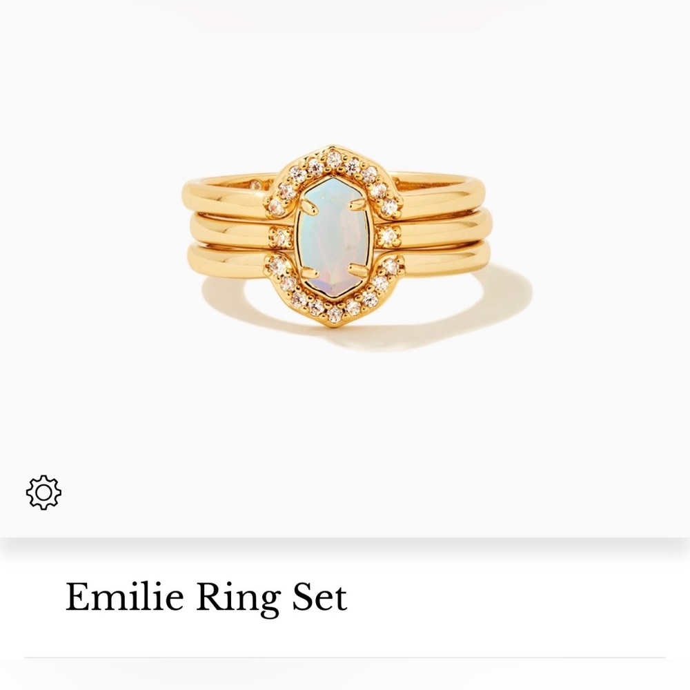 Brand new without tags Kendra Scott Emilie Ring Size 8